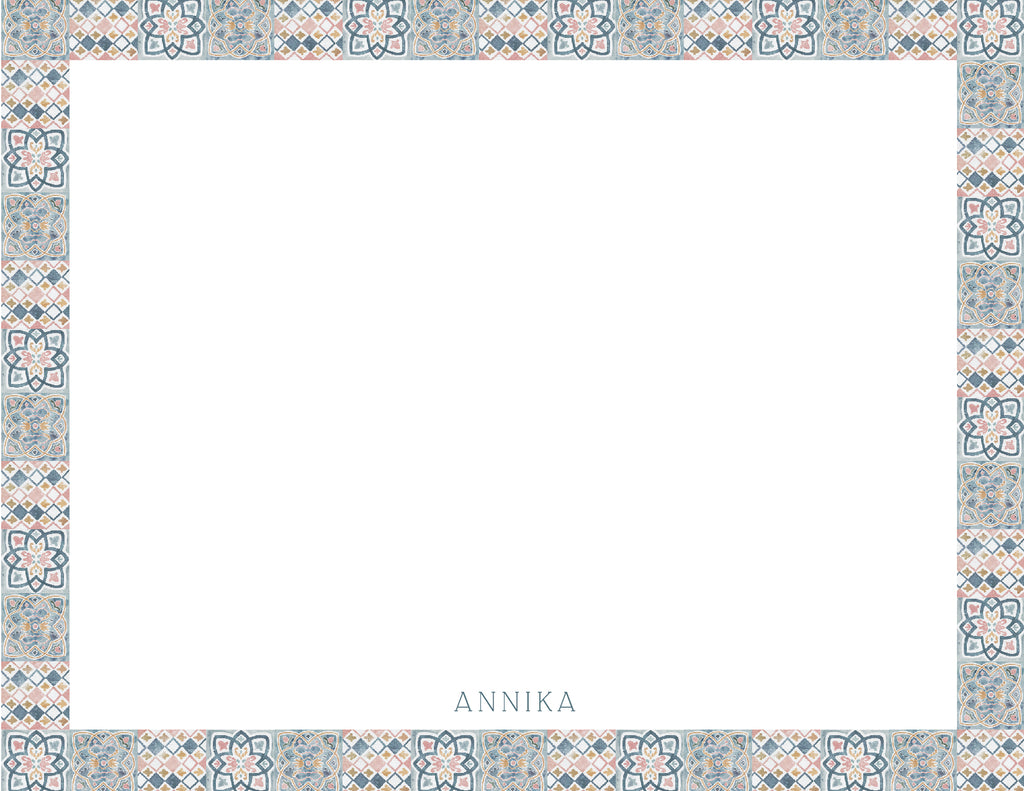 Custom Note Card (pack of 30) - Annika