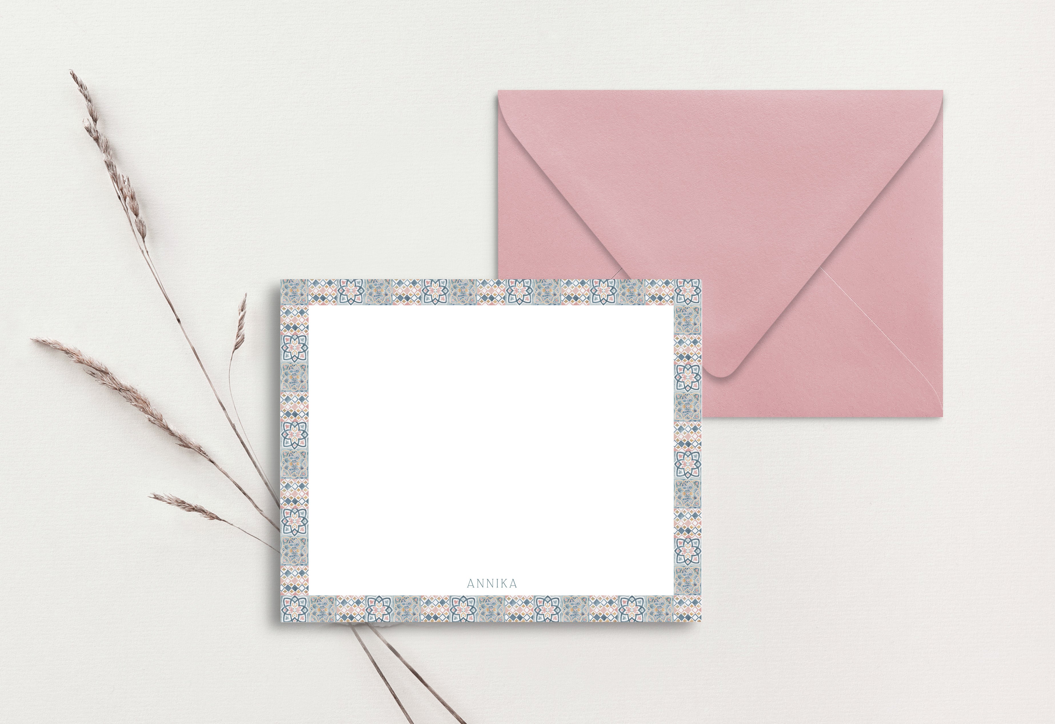 Custom Note Card (pack of 30) - Annika