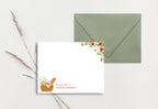 Custom Note Card (pack of 30) - Basket and Berries