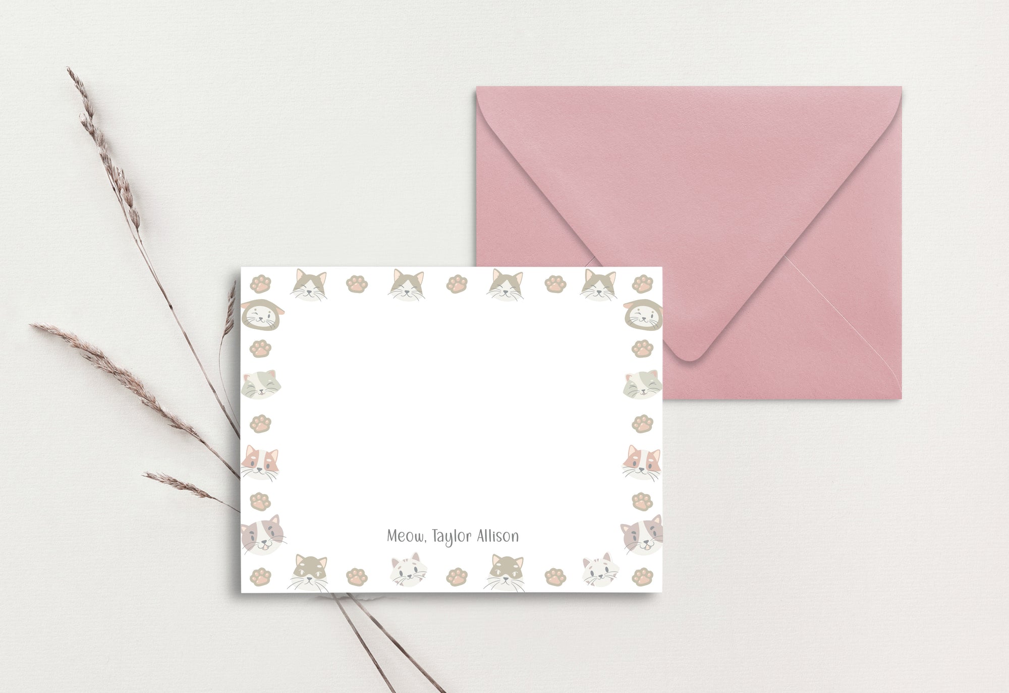 The Cat Lady (Mug + Notecards + Passport Holder + Luggage Tag)