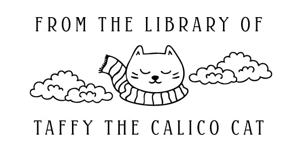 Book Stamp From the Library of Taffy