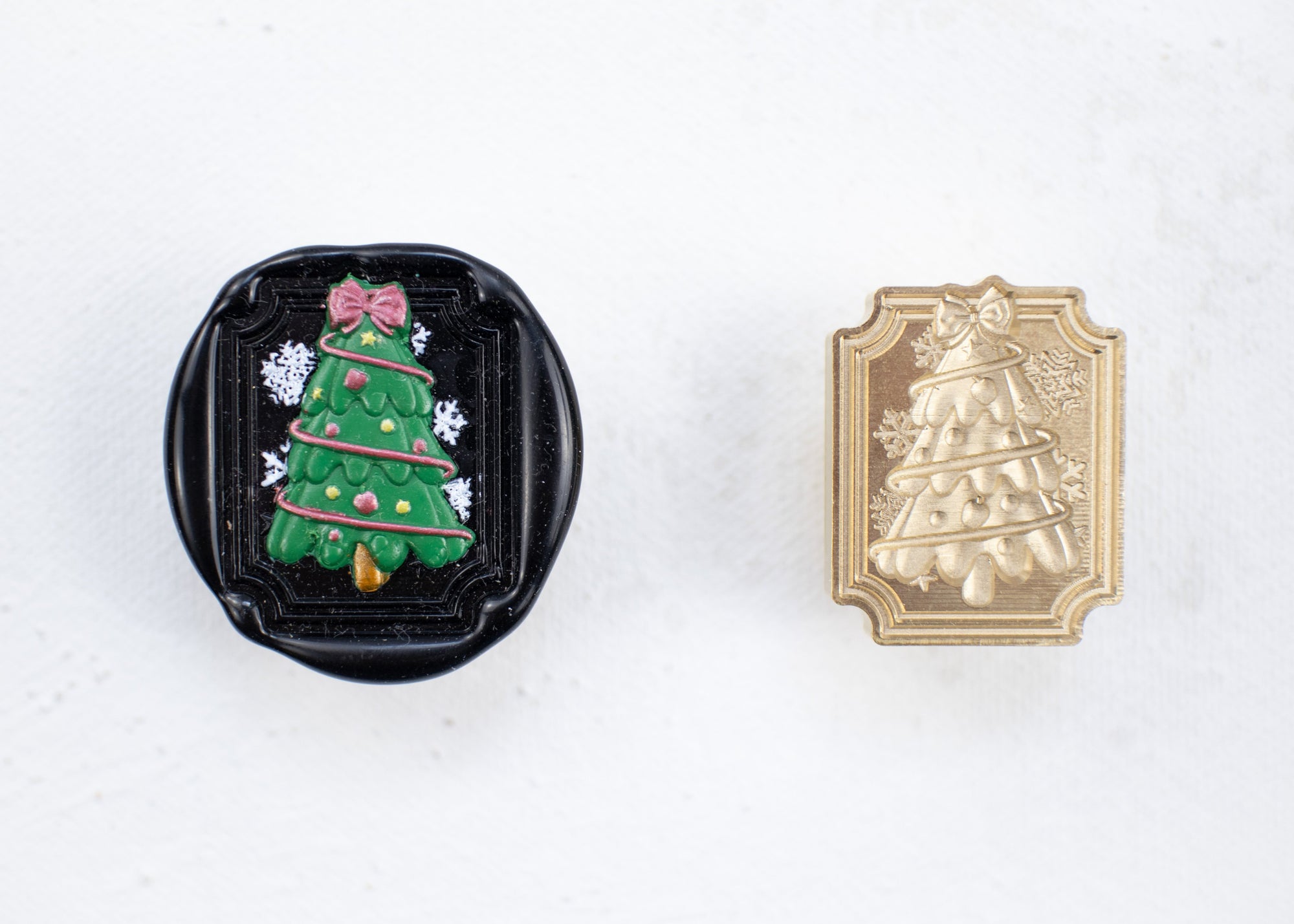 Wax Stamp - Festive Christmas Tree