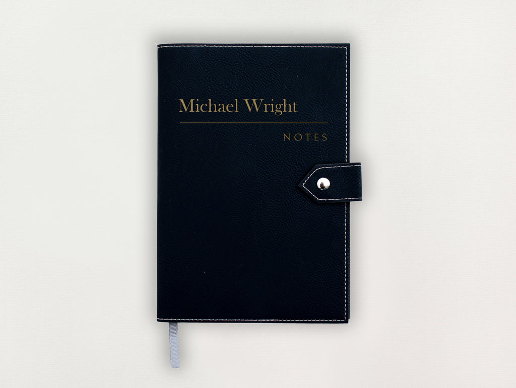 Custom Leather Journal - Notes