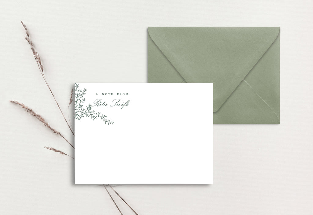 Custom Note Card (pack of 30) - Rita