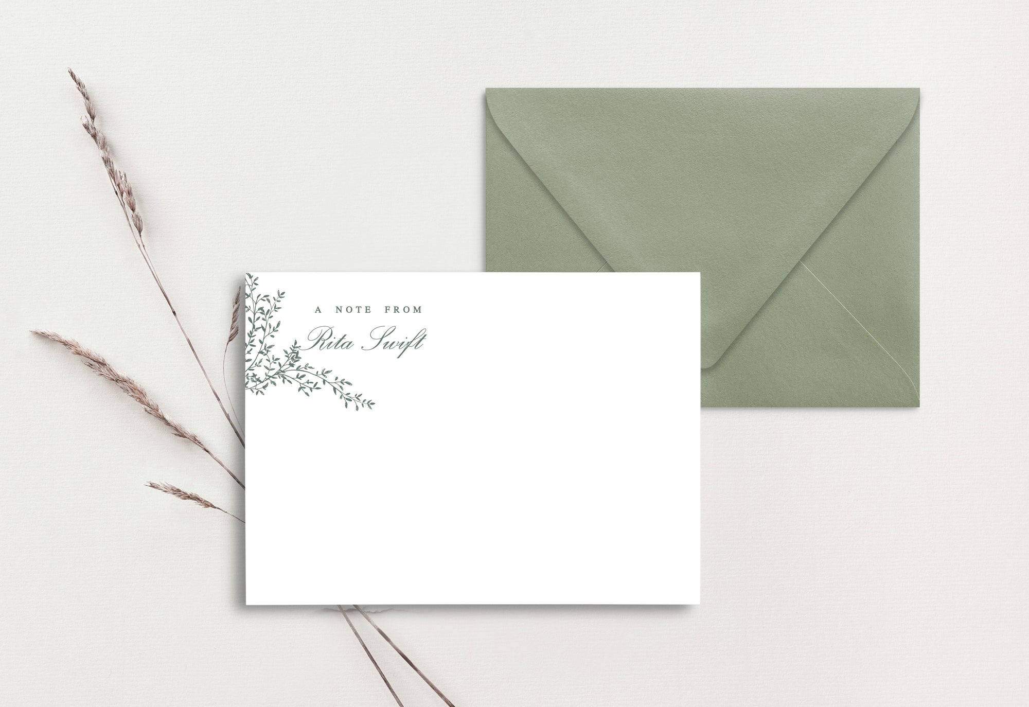 Custom Note Card (pack of 30) - Rita