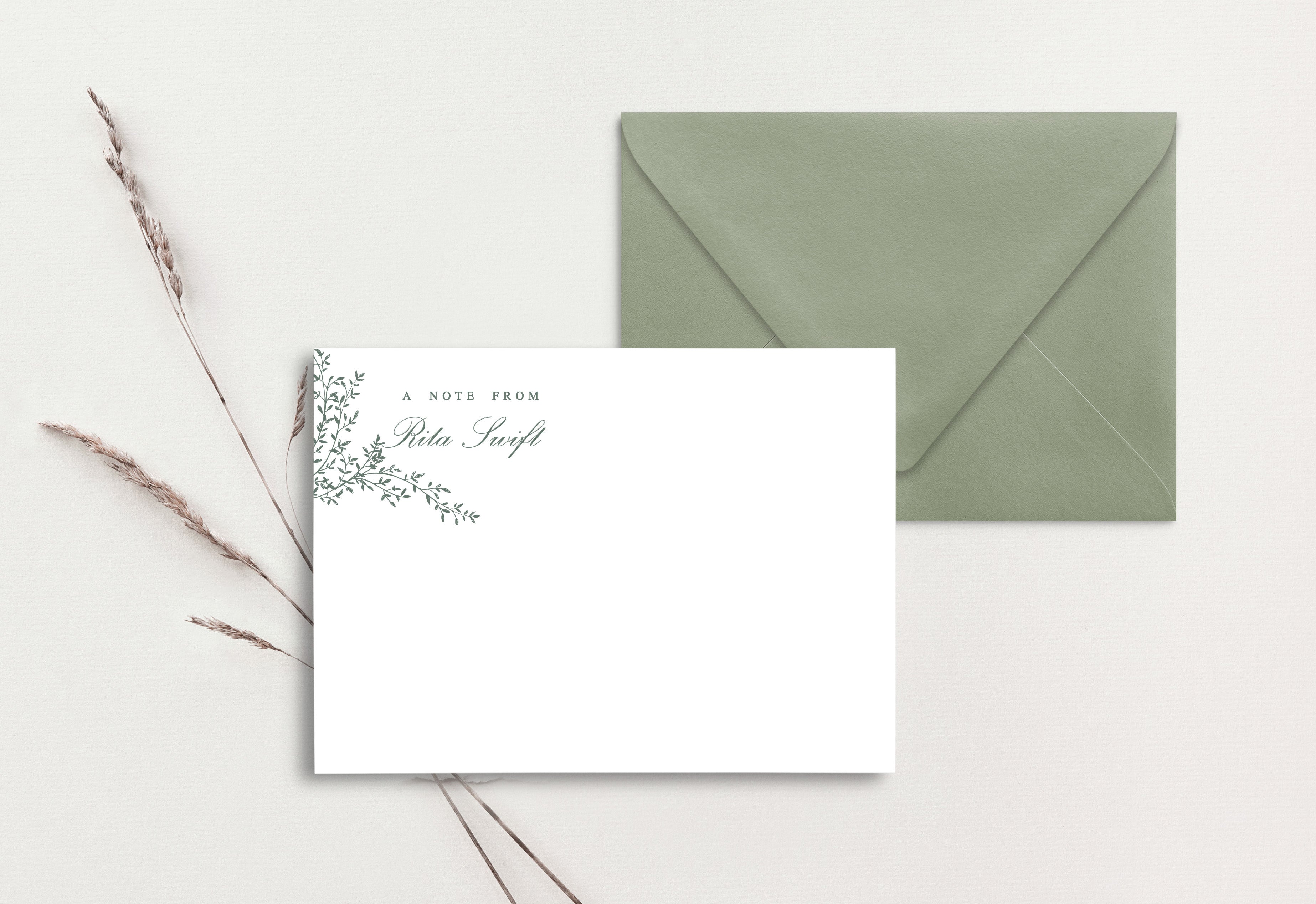Custom Note Card (pack of 30) - Rita