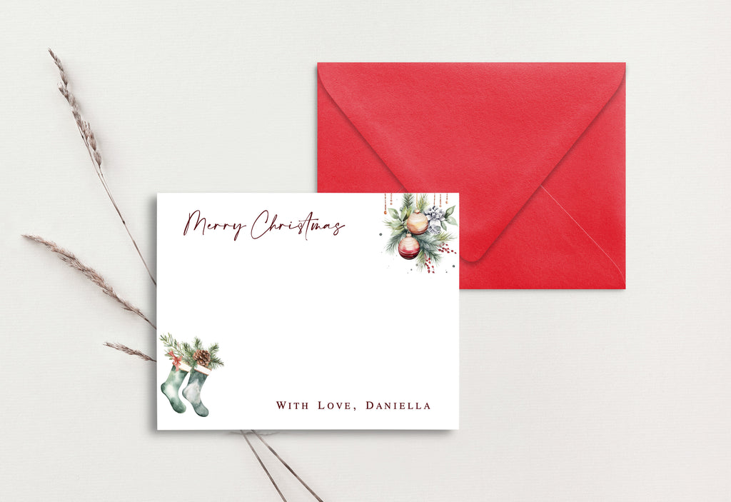 Custom Christmas Card (pack of 30) - Daniella