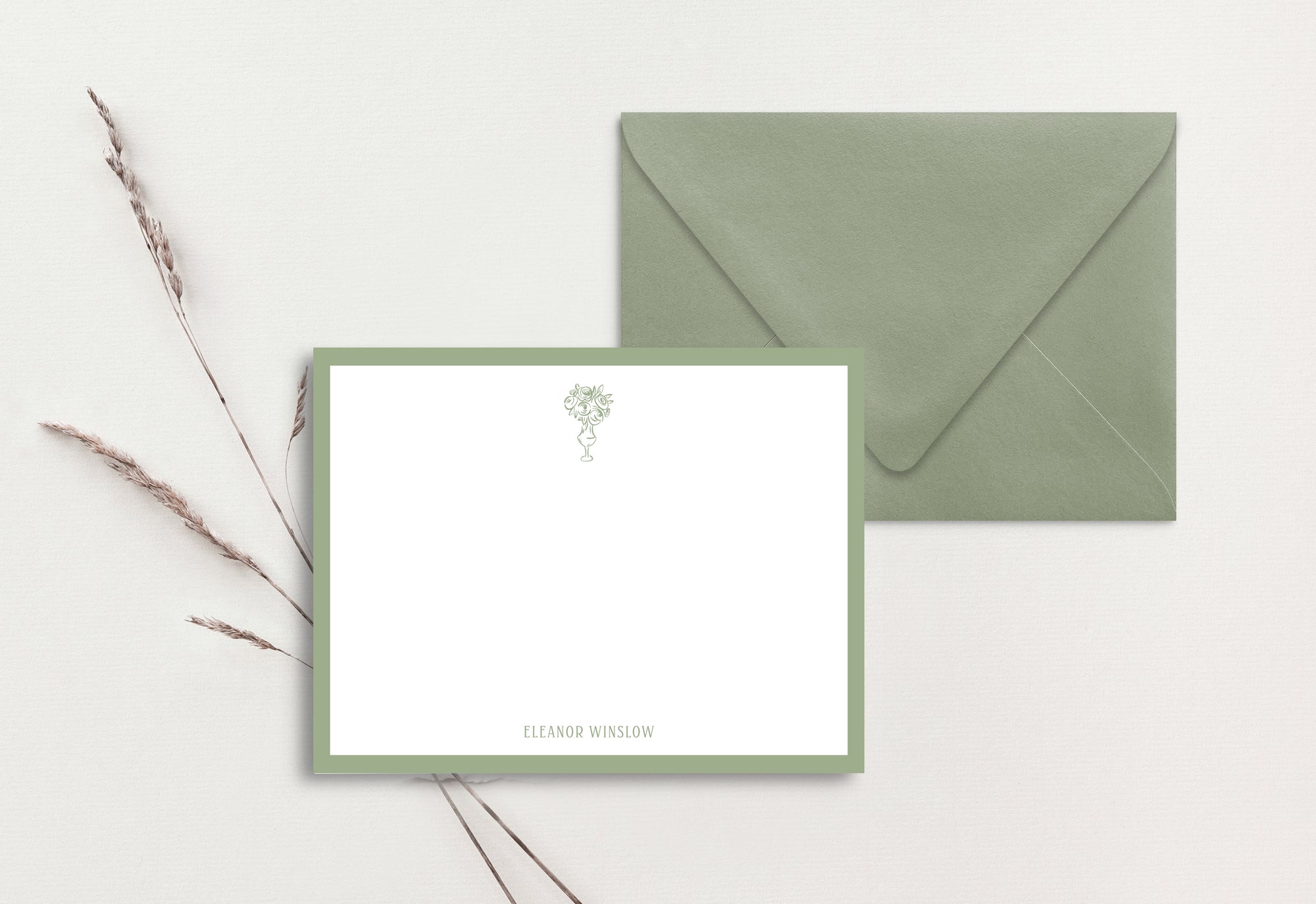 Custom Note Card (pack of 30) - Eleanor