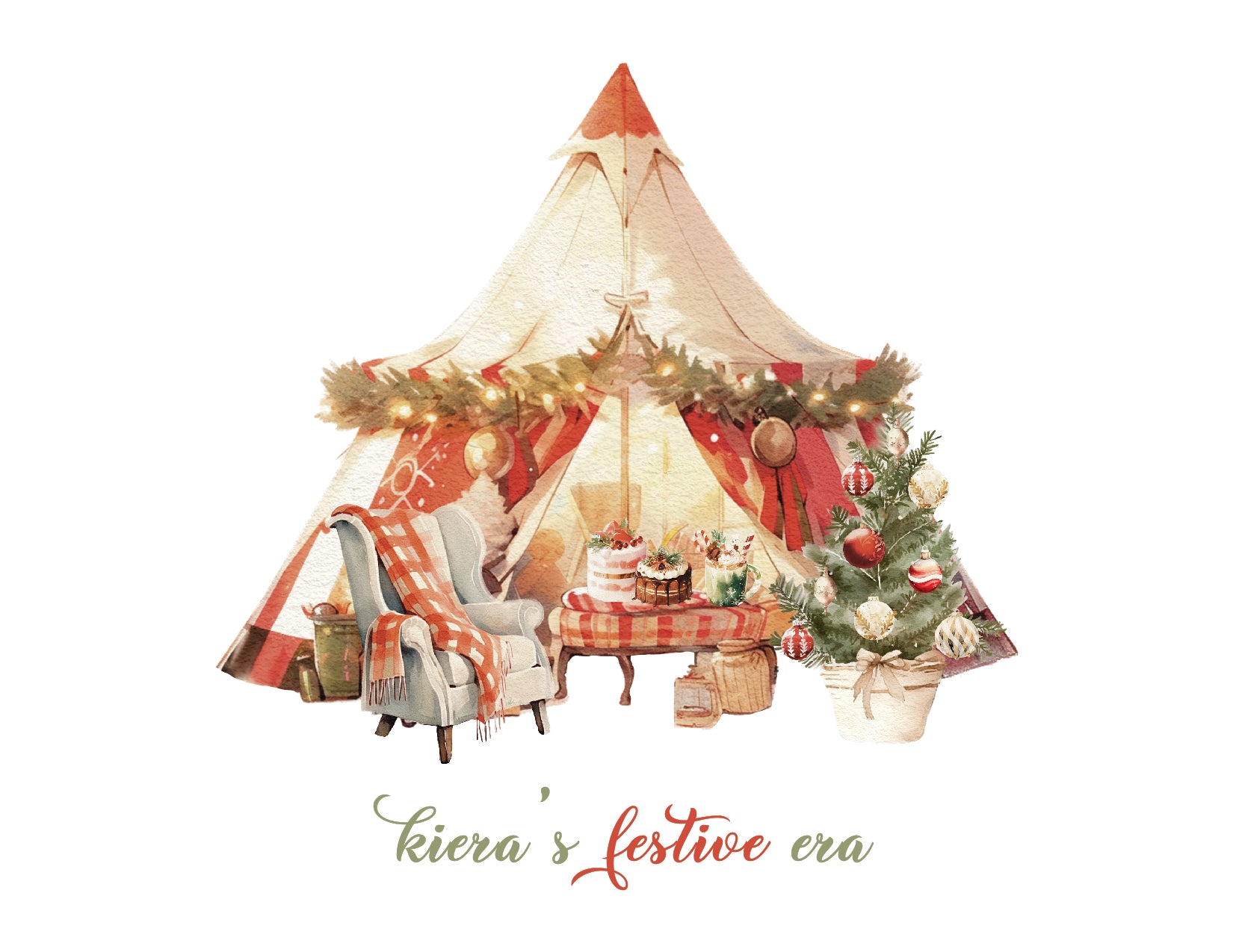 Custom Christmas Card (pack of 30) - Festive Era