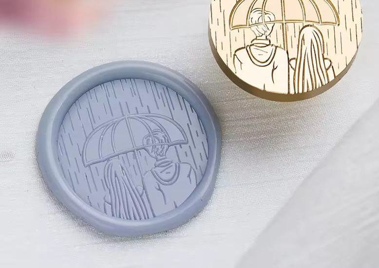 Wax Stamp - Rainy Day