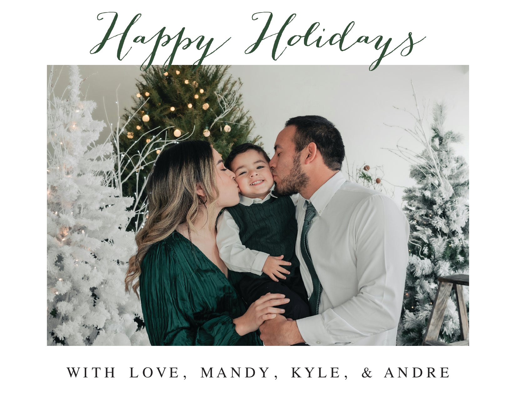 Custom Christmas Card (pack of 30) - Holiday Photo