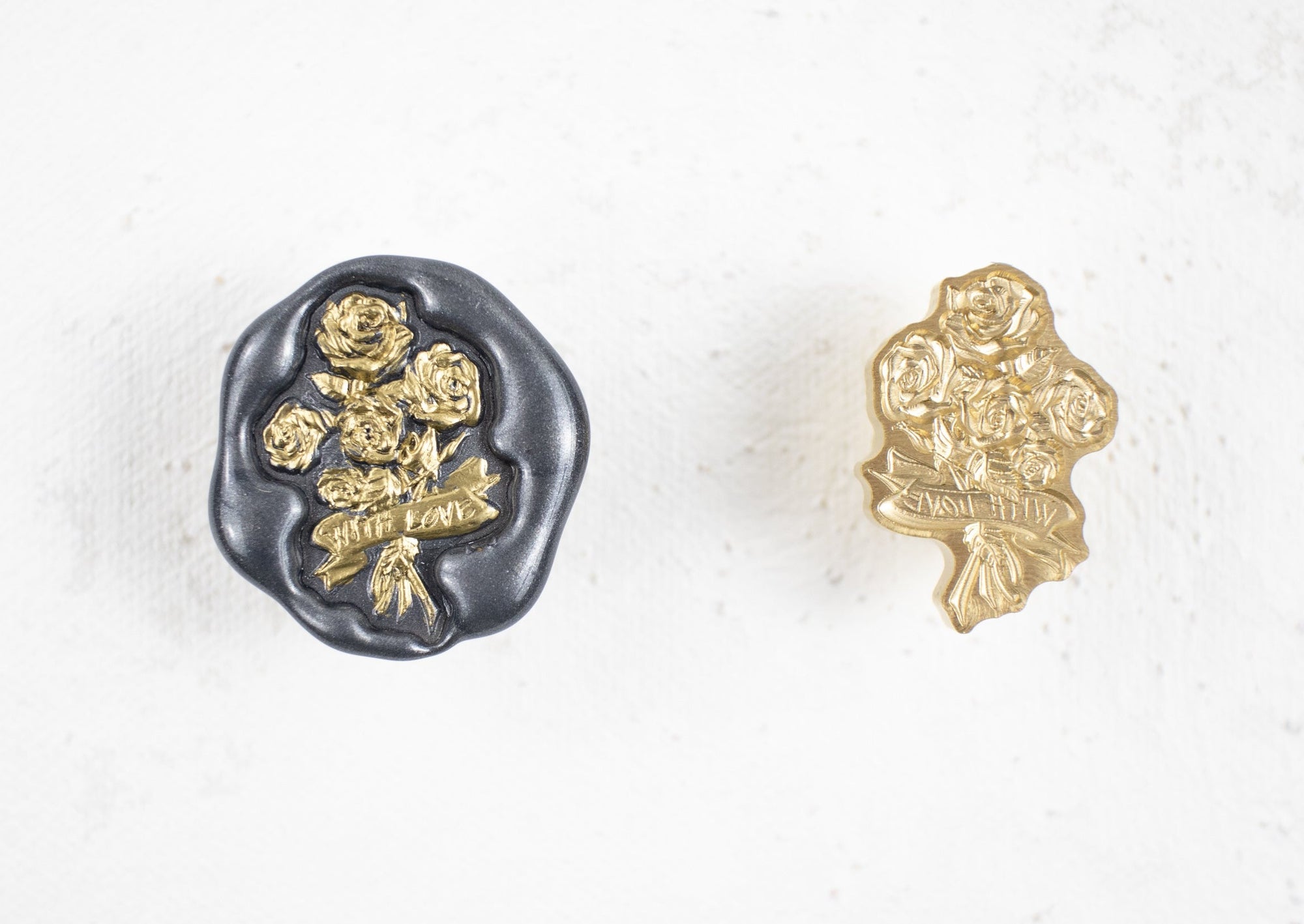 Wax Stamp - Rose Bouquet