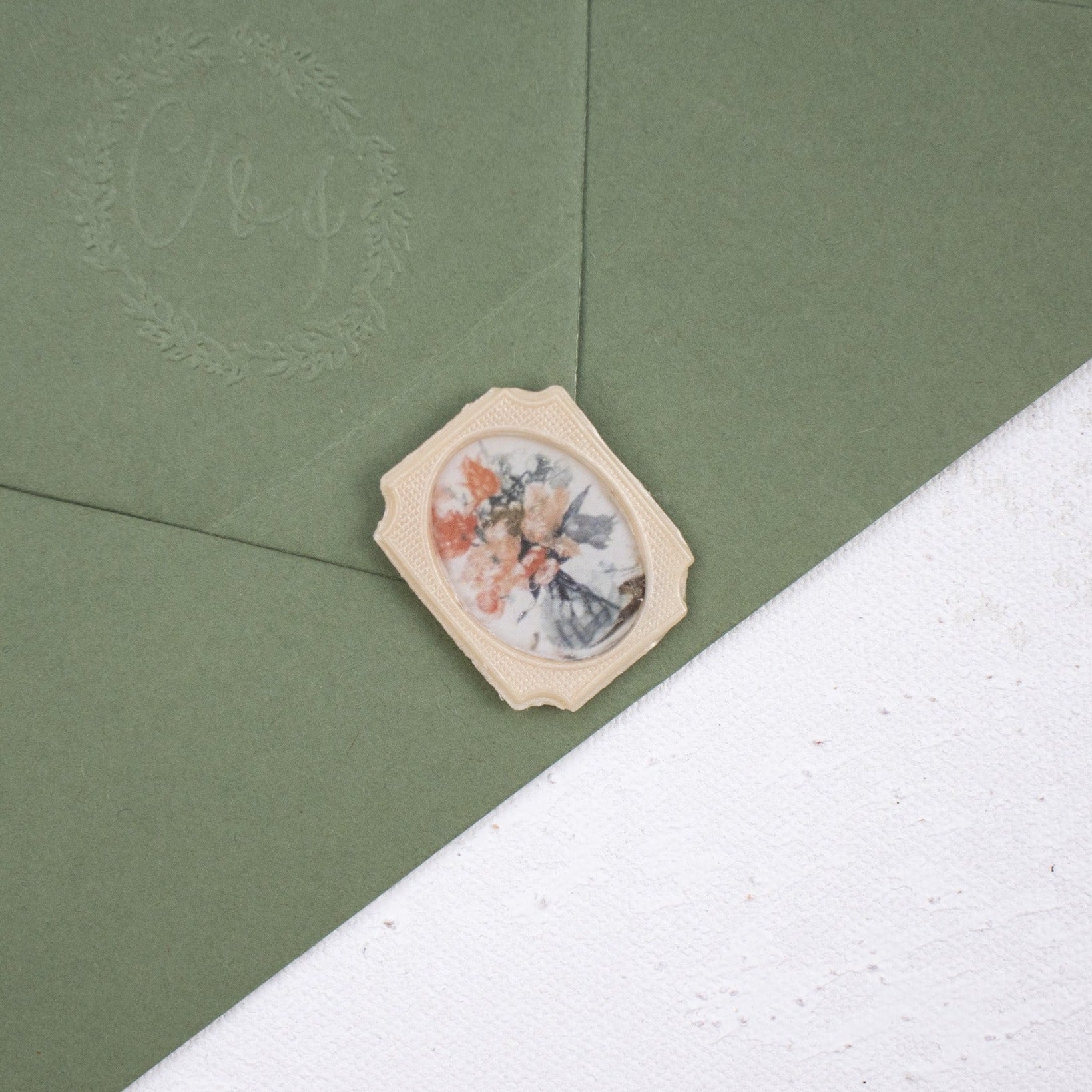 Frame Wax Stamp - Murakami