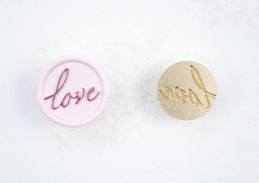 Wax Stamp - Love Frosted