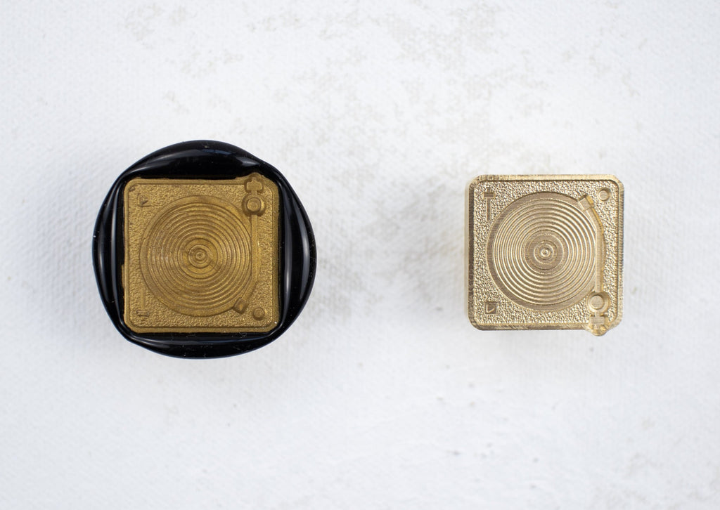 Wax Stamp - Record Player