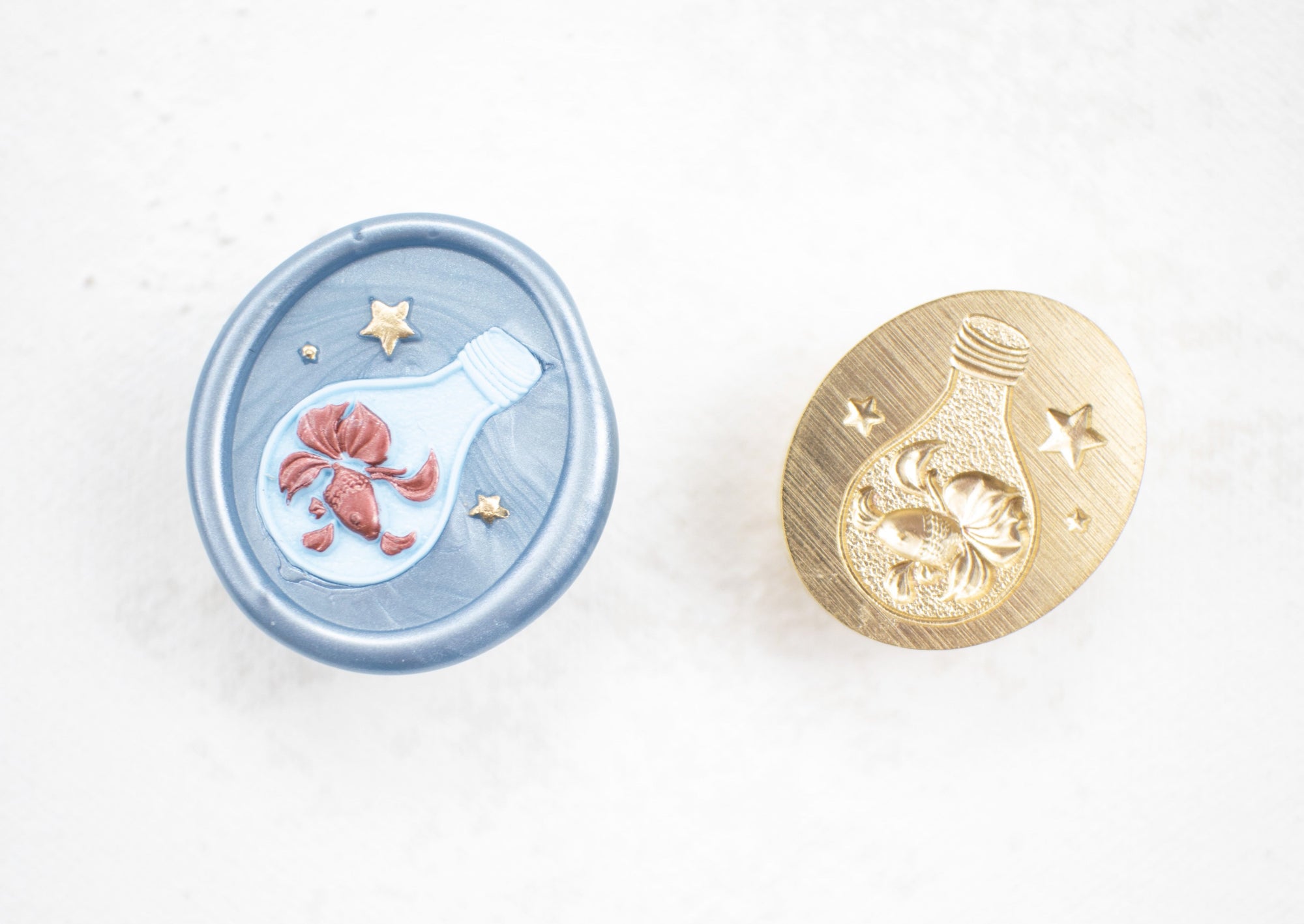 Wax Stamp - Bottled At Sea