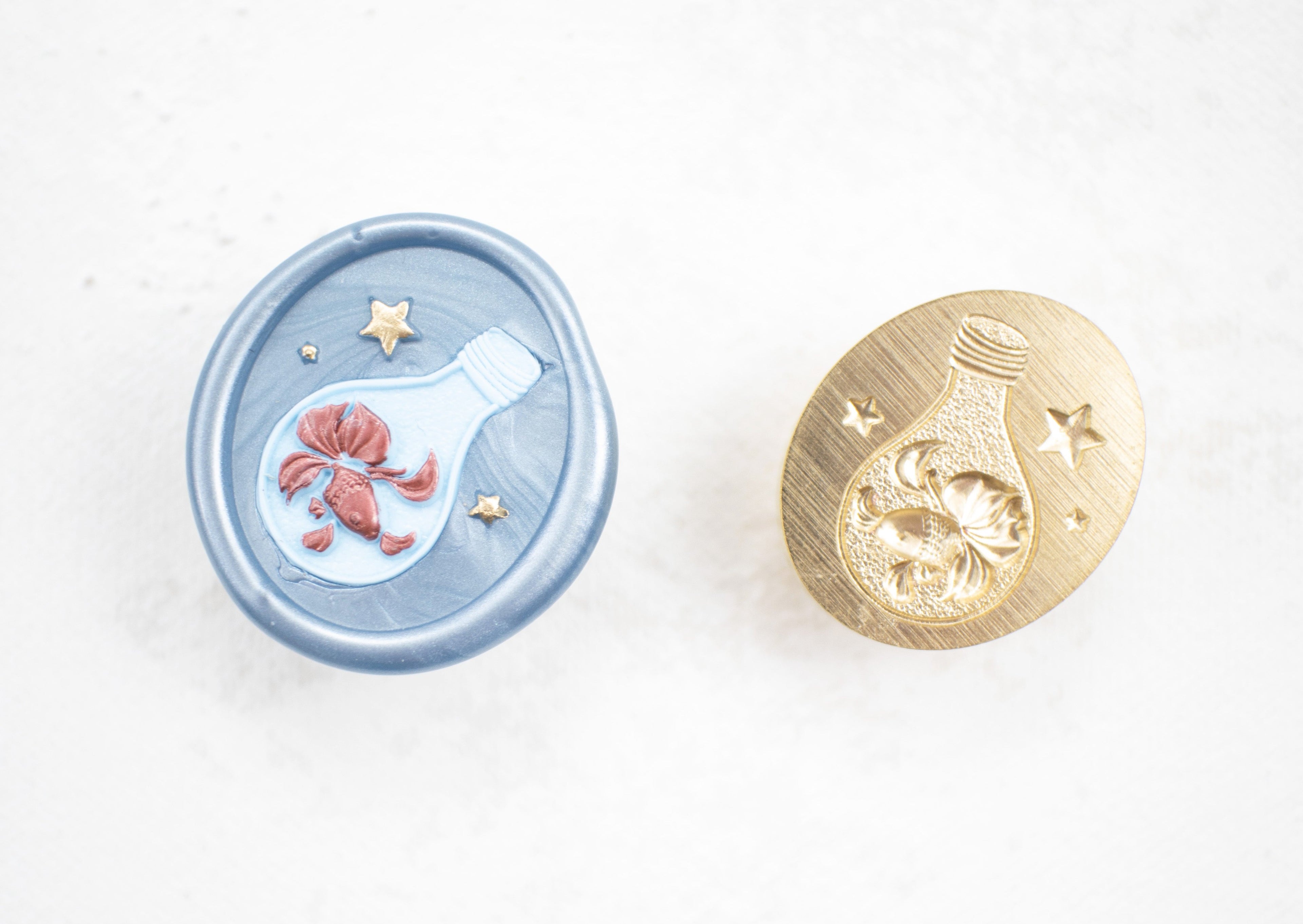 Wax Stamp - Bottled At Sea