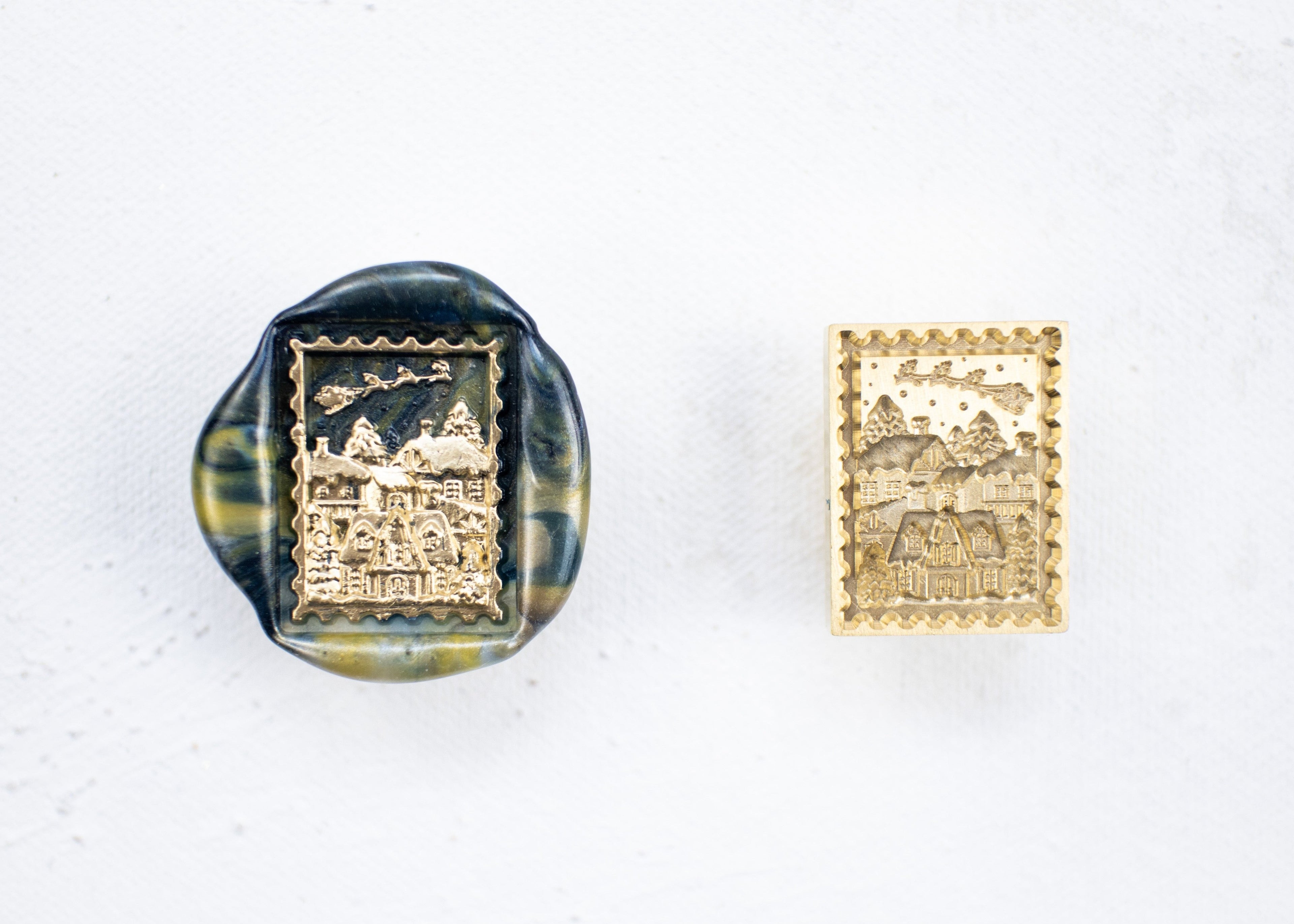 Wax Stamp - Christmas Post