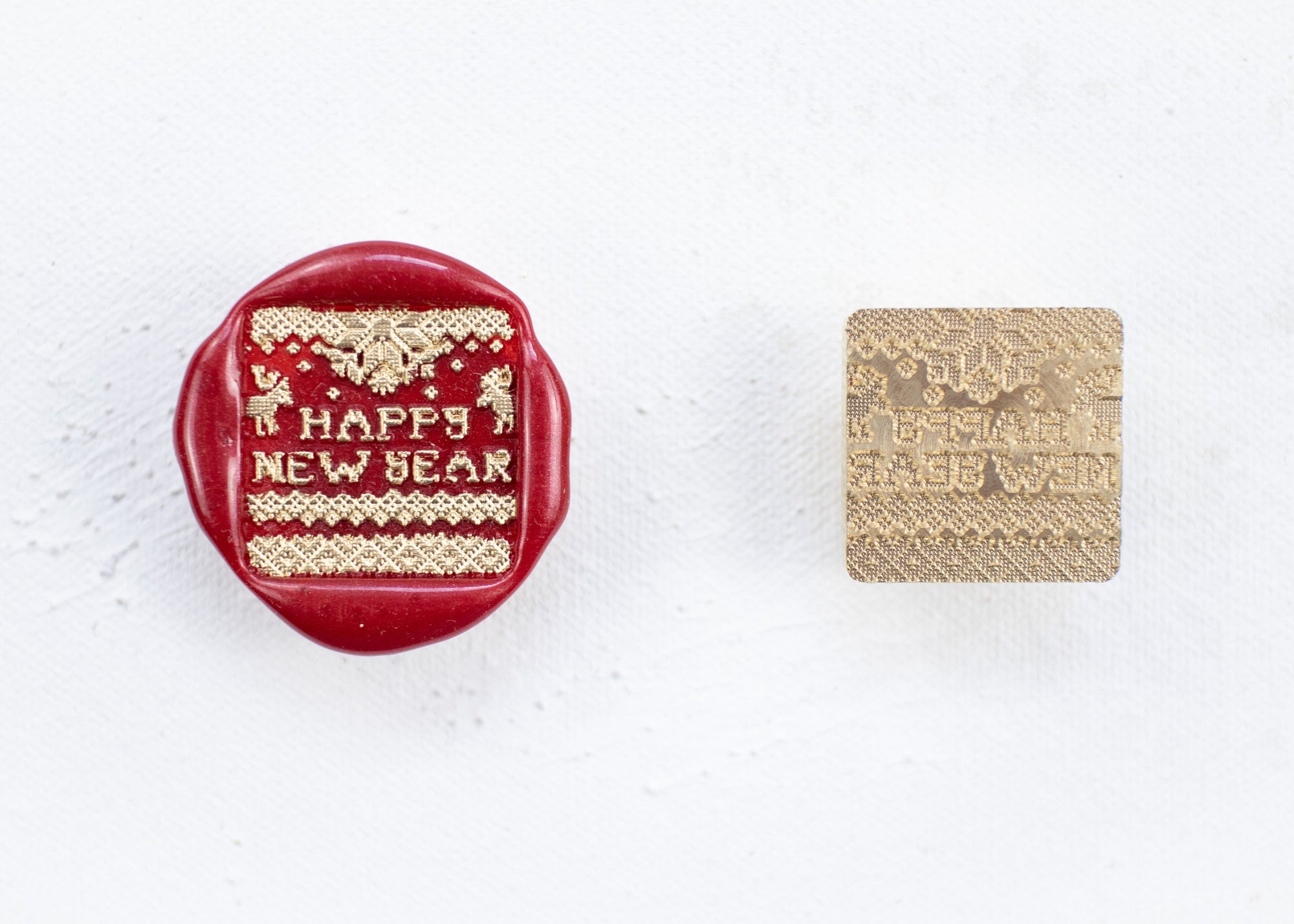 Wax Stamp - New Year