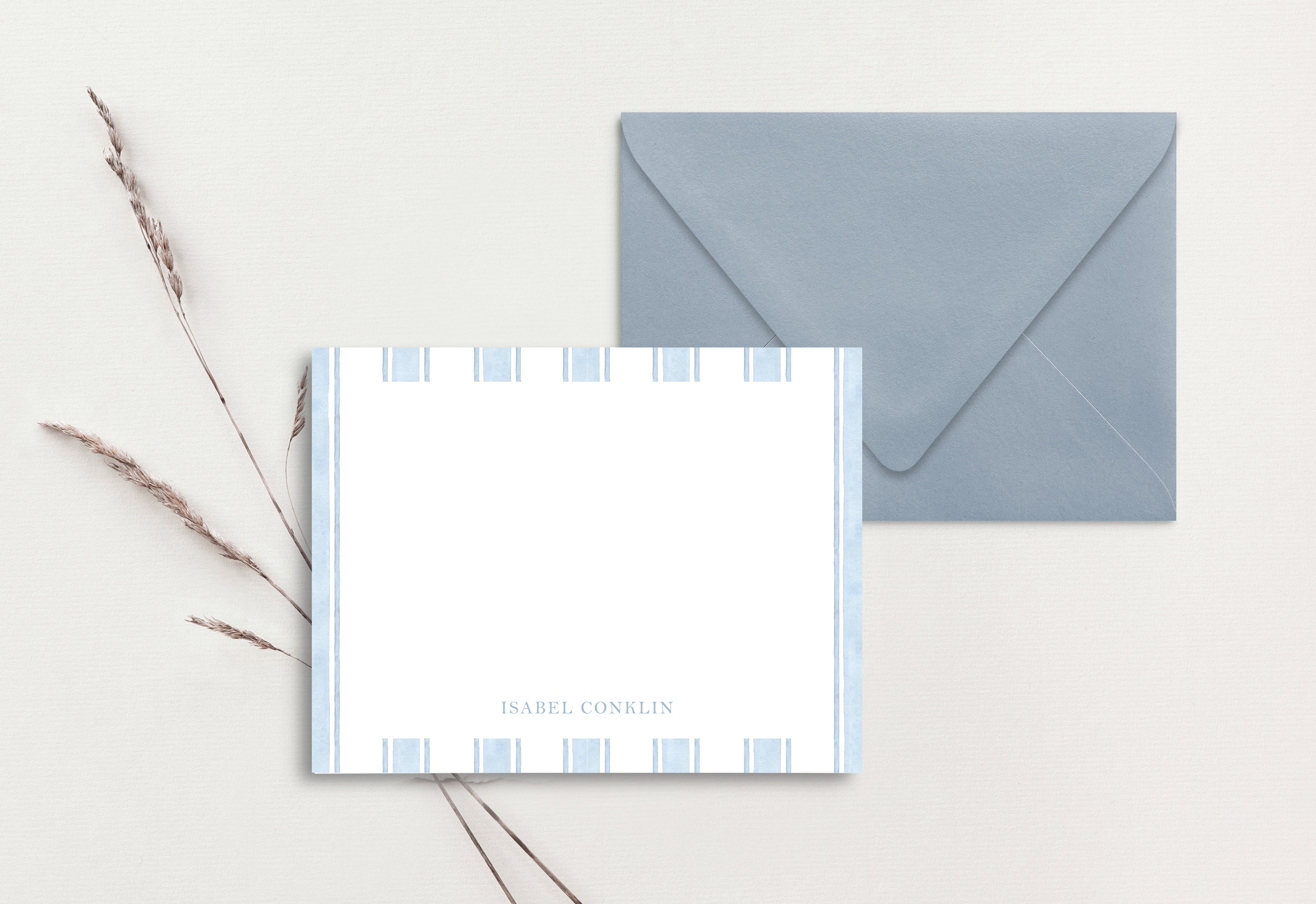 Custom Note Card (pack of 30) - Isabel