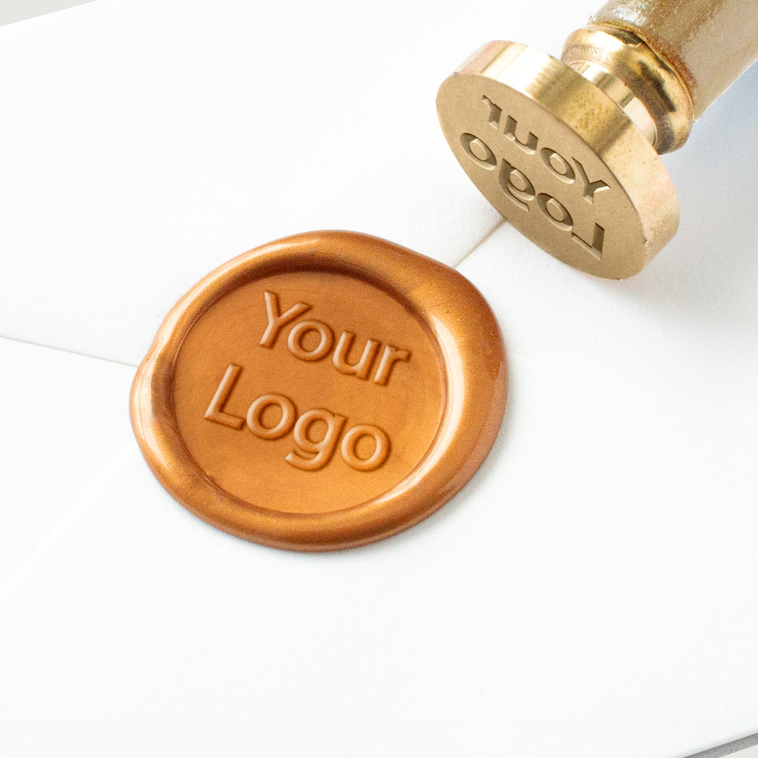 Logo Tool Kit (Embosser + Rubber Stamp + Wax Stamp)