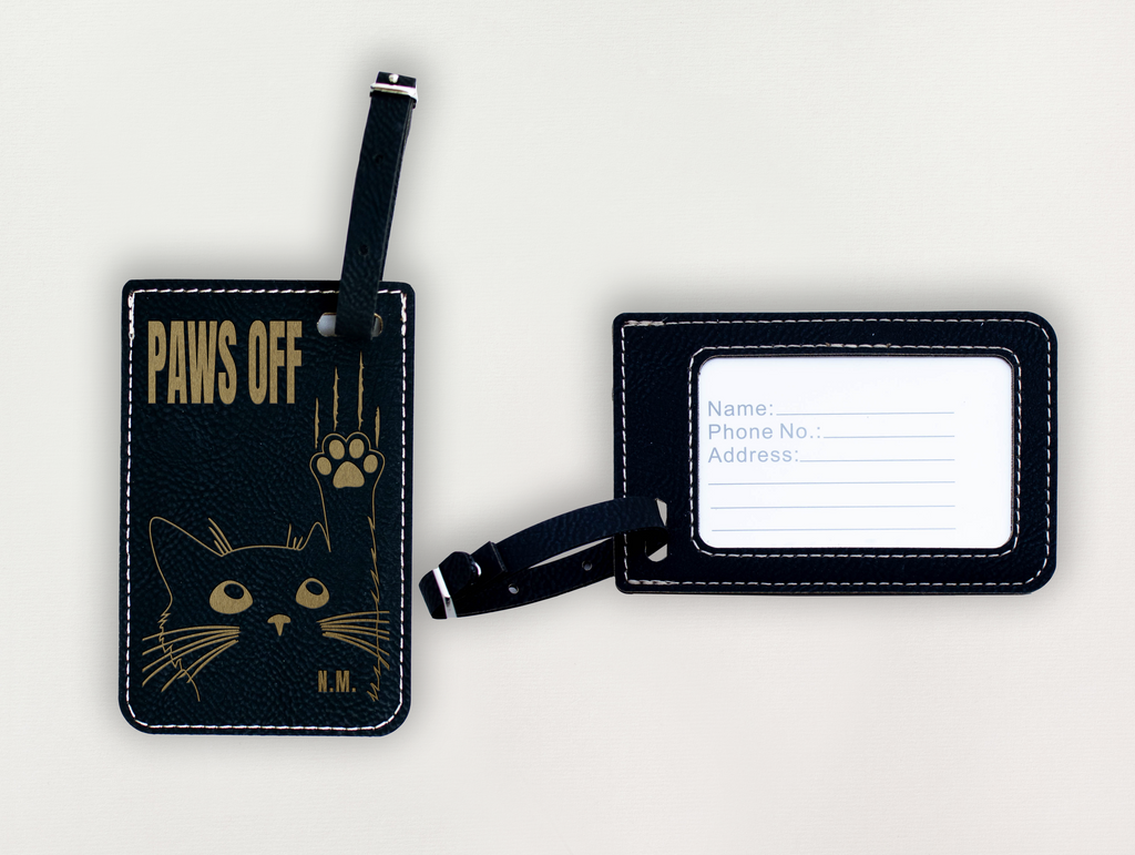 Luggage Tag - Cat's Paw