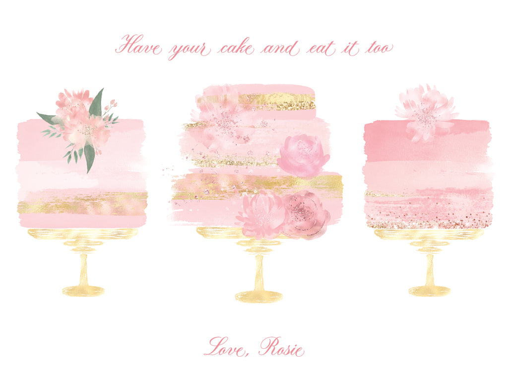 Custom Birthday Card (pack of 30) - Rosie
