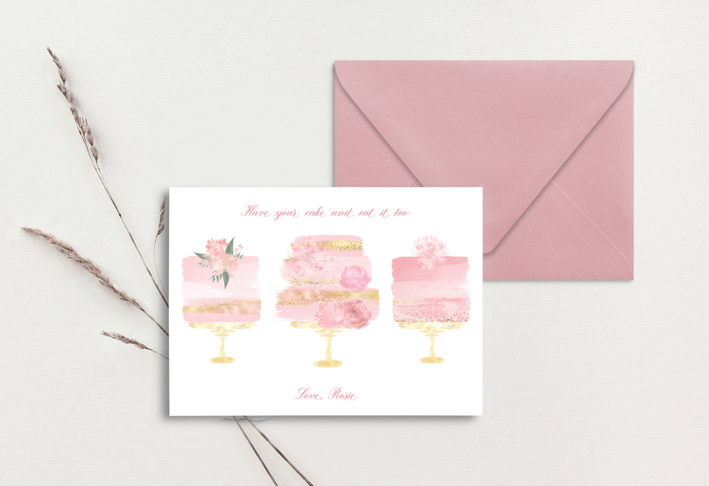 Custom Birthday Card (pack of 30) - Rosie