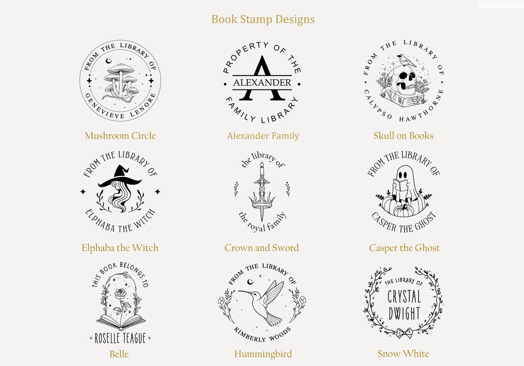 The Booklover (Book Stamp + Journal)