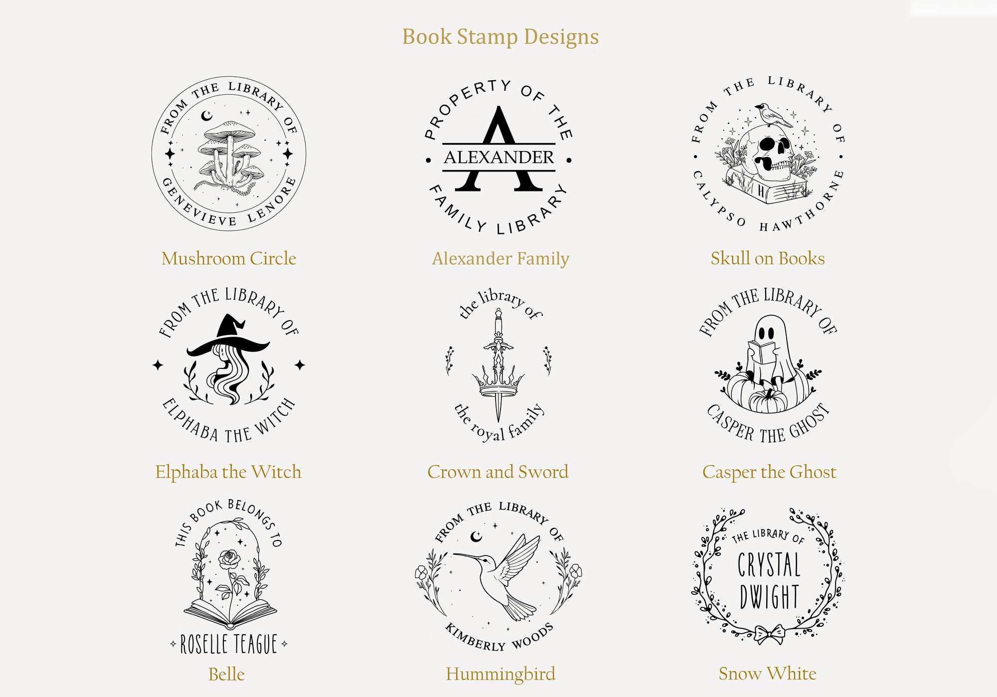 The Booklover (Book Stamp + Journal)