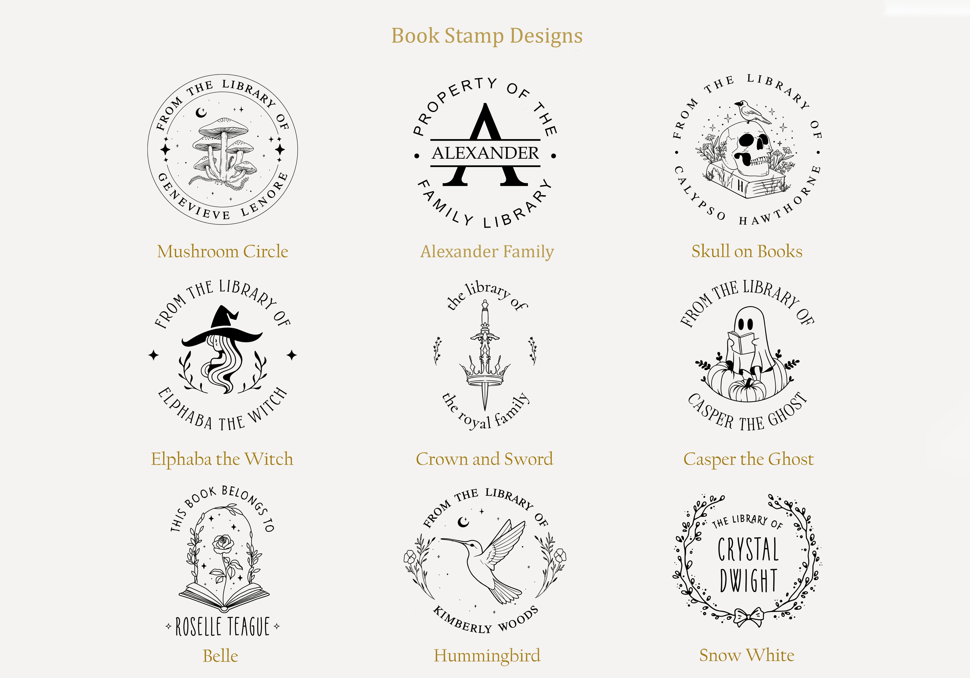 The Booklover (Book Stamp + Journal)