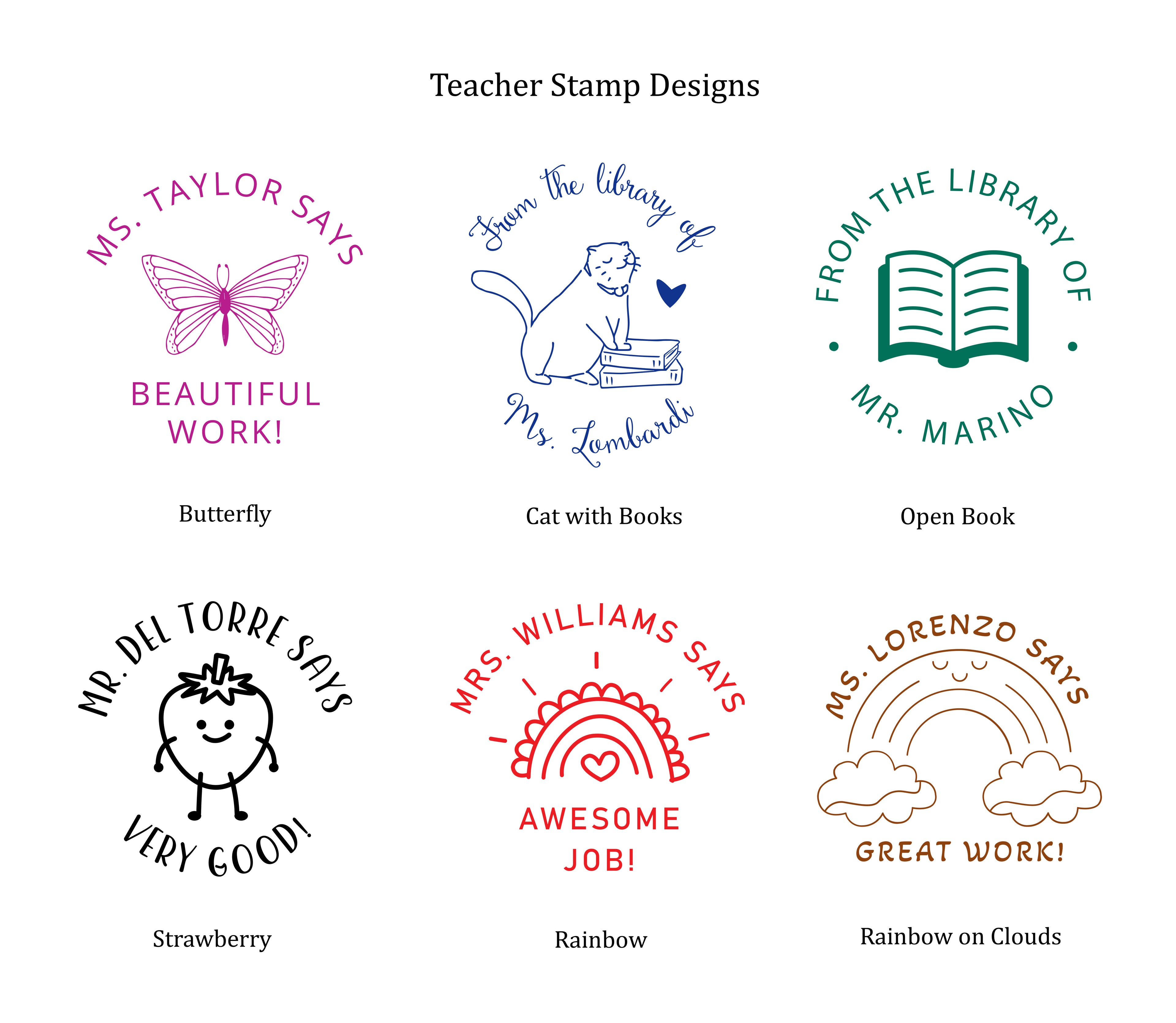 The Teacher (Stamp + Journal)