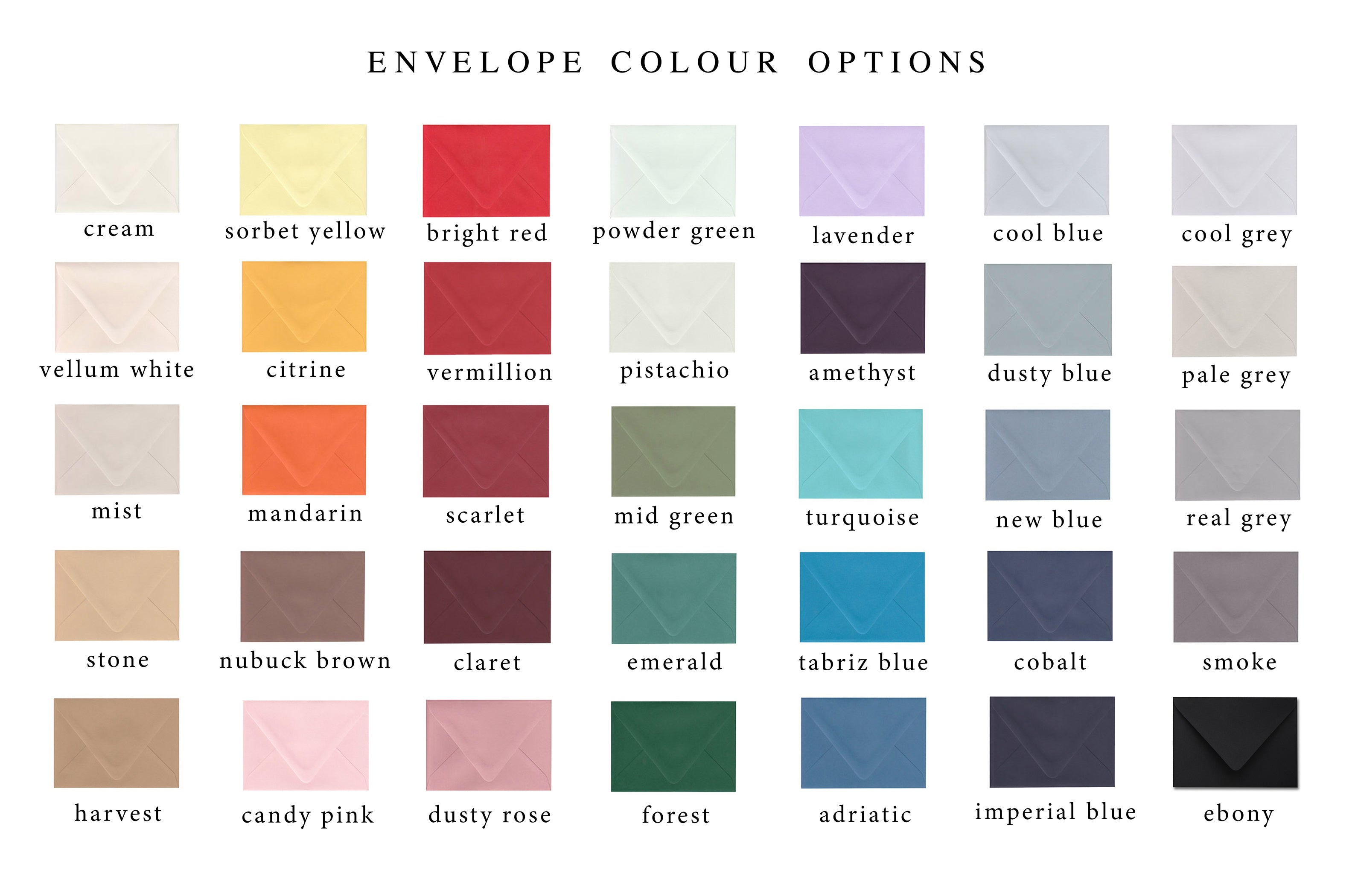 Custom Embossed Envelopes