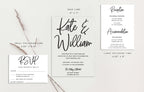 Kate Acrylic Wedding Invitations