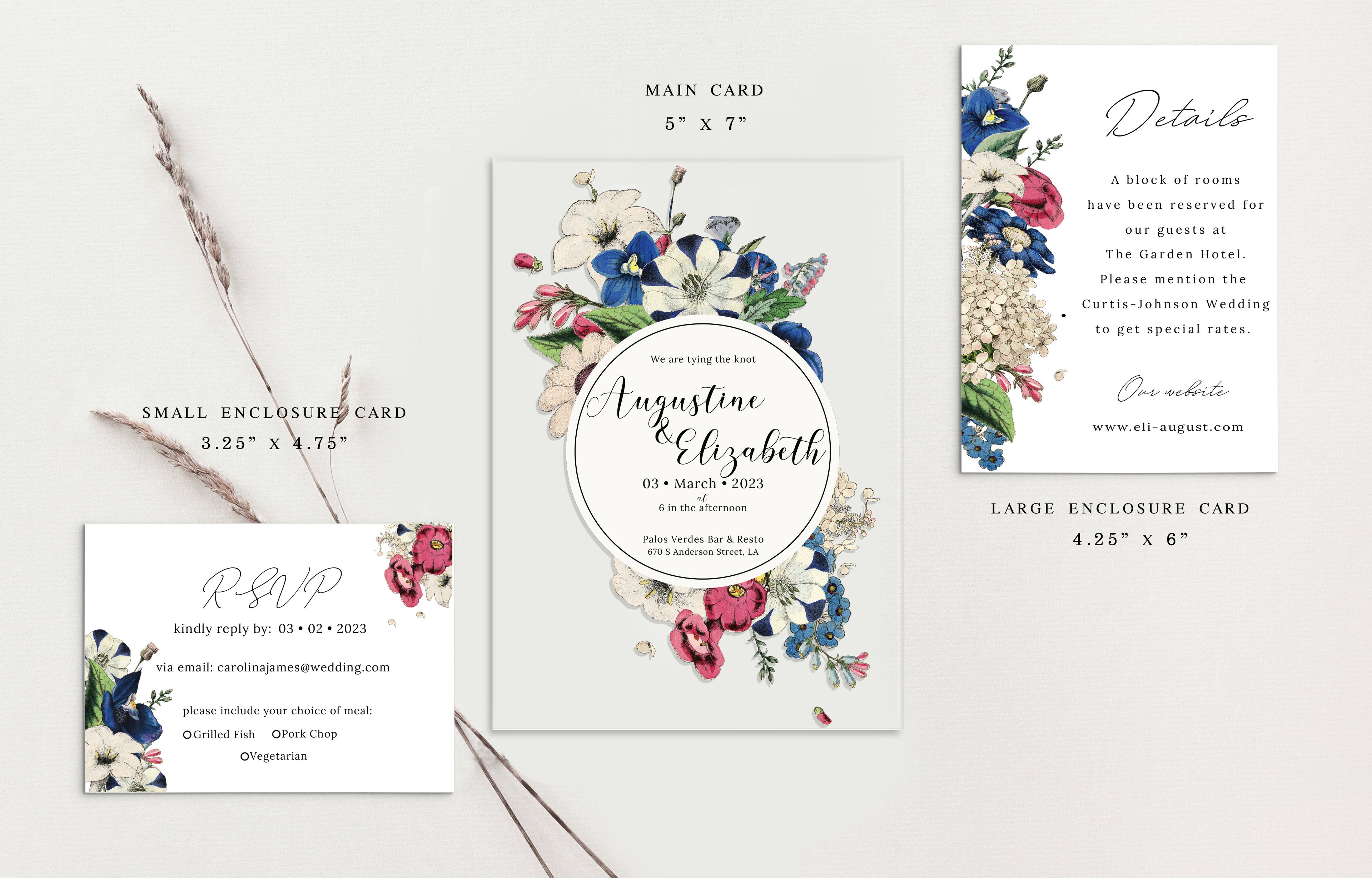 Elizabeth Acrylic Wedding Invitations