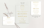 Milla Acrylic Wedding Invitations