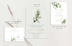 Olives Acrylic Wedding Invitations