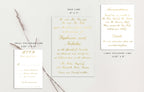 Stephanie Acrylic Wedding Invitations