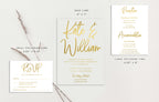 Kate Acrylic Wedding Invitations