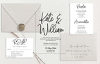 Kate Acrylic Wedding Invitations