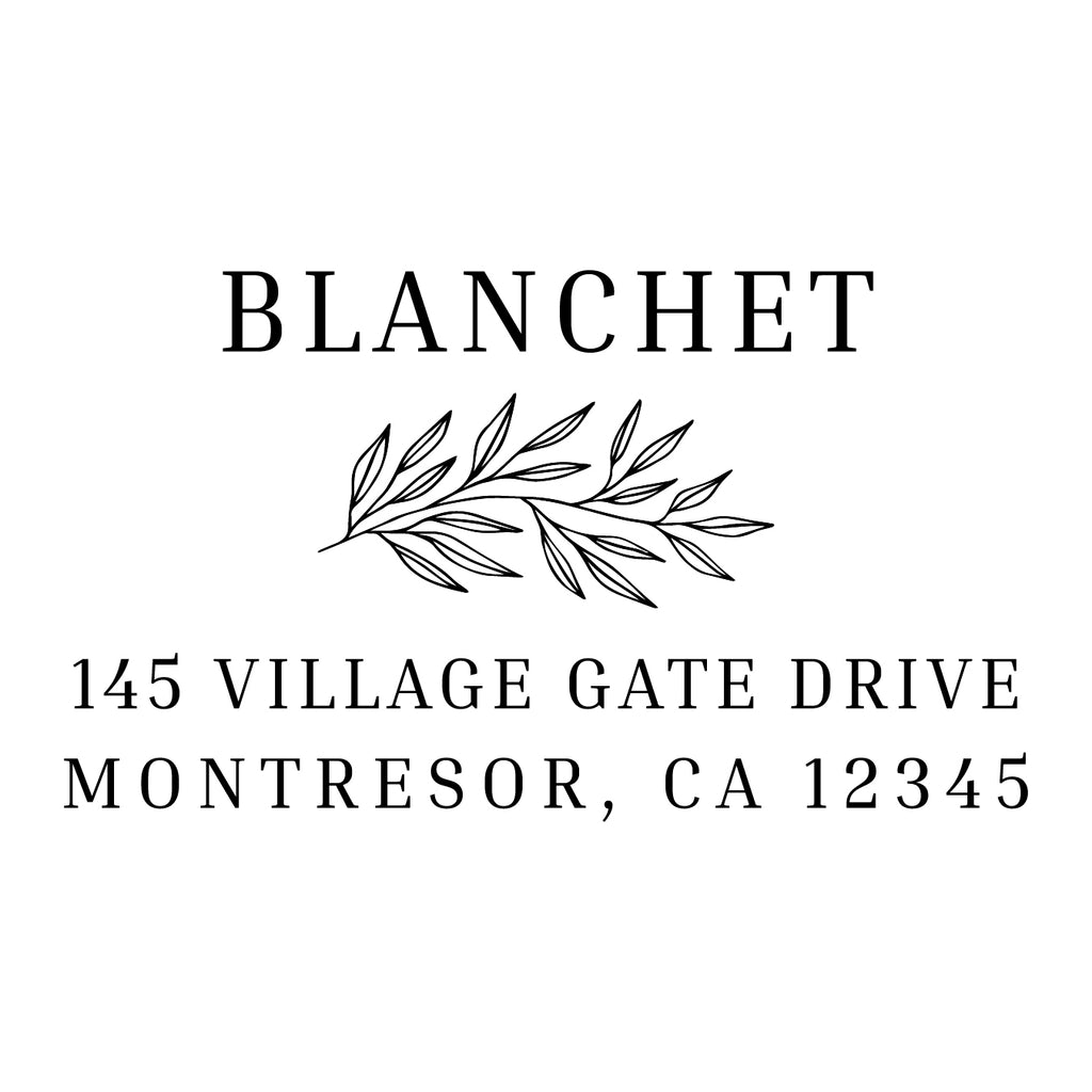 Address Embosser - Blanchet