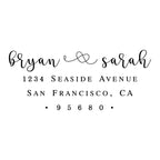 Address Embosser - Heart Sarah