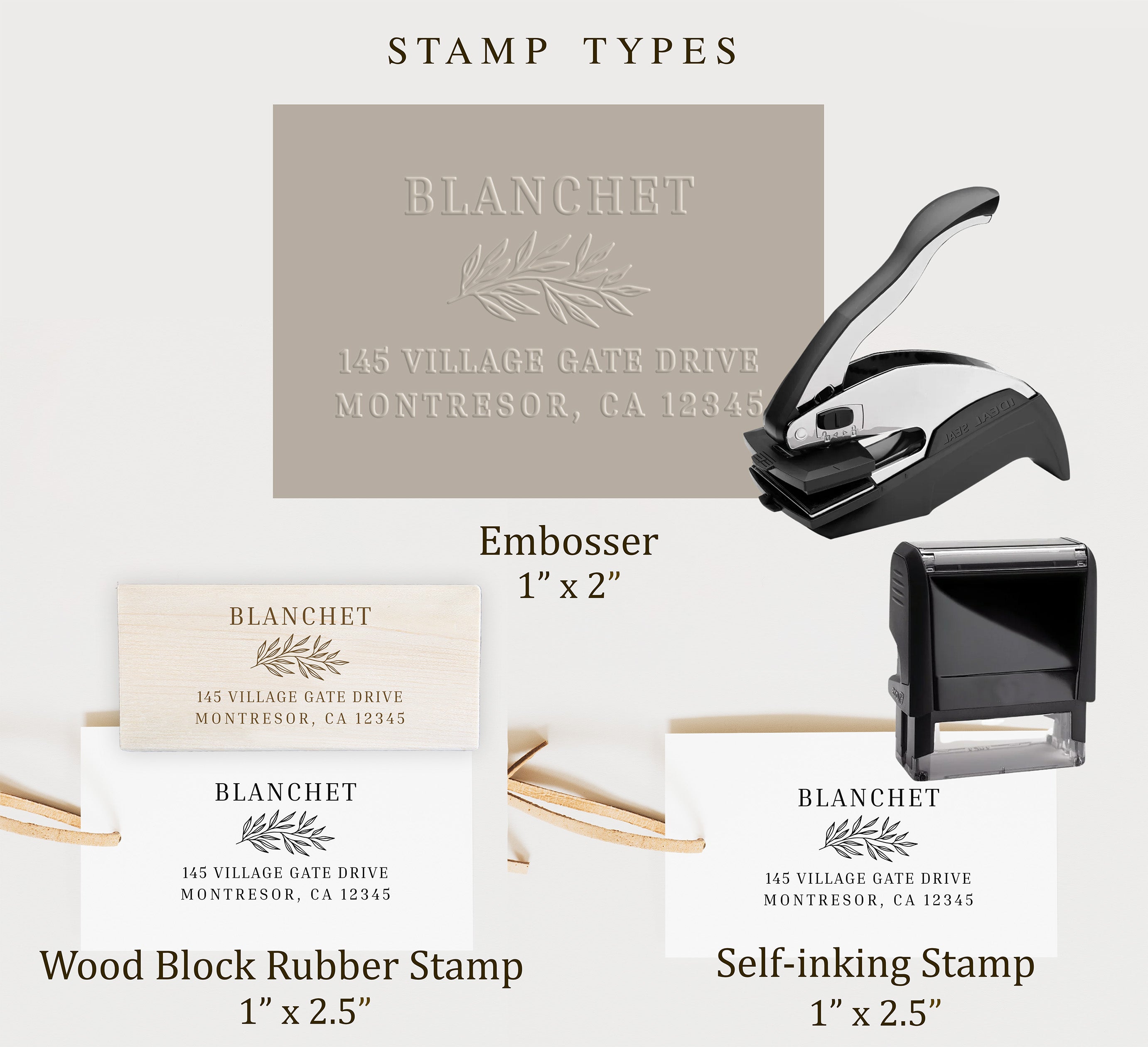 Address Embosser - Blanchet