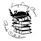 Book Stamp - Dachshund on Books