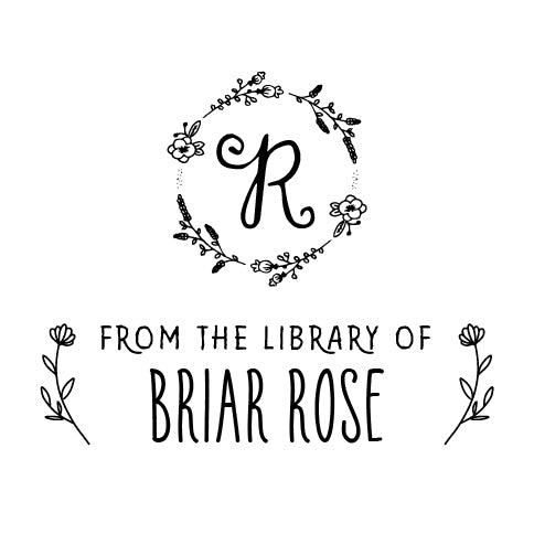 Book Stamp From the Library of Briar