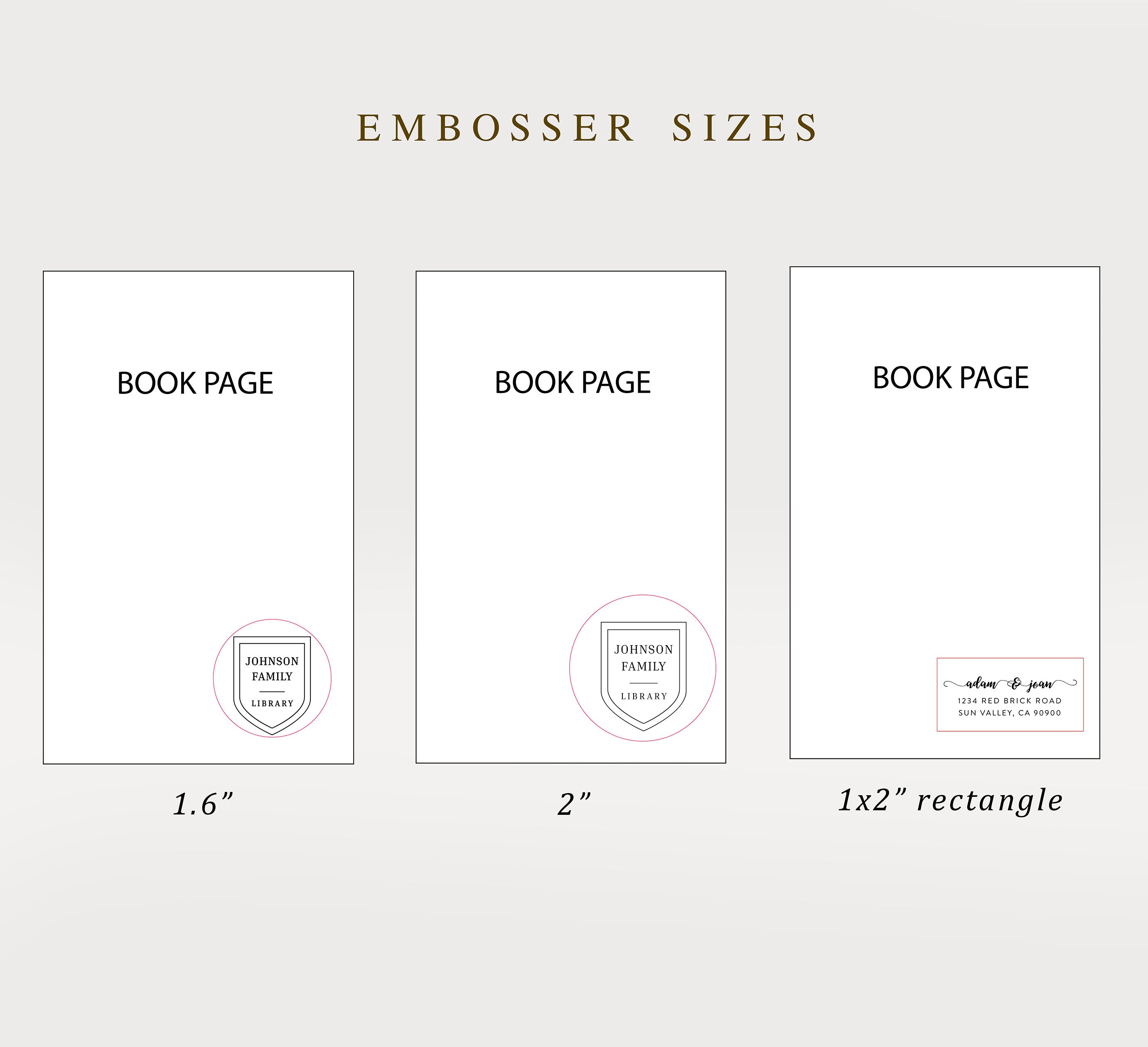 Book Embosser - Alexander