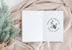 Book Stamp - Bee Flower