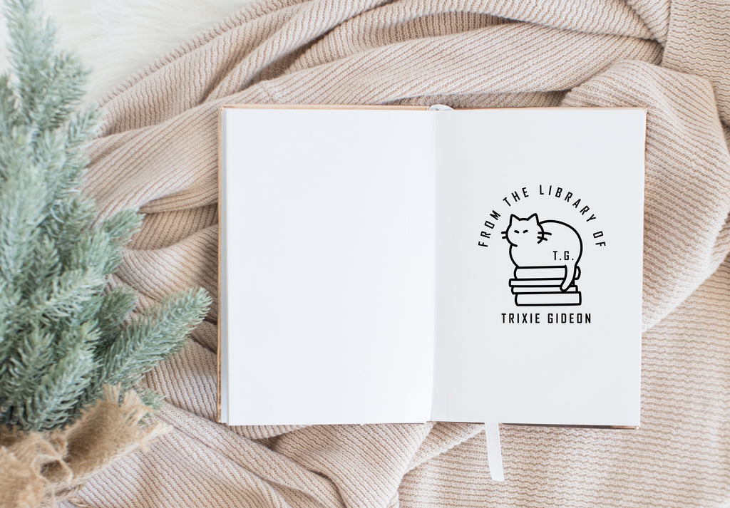 Book Stamp From the Library of Trixie
