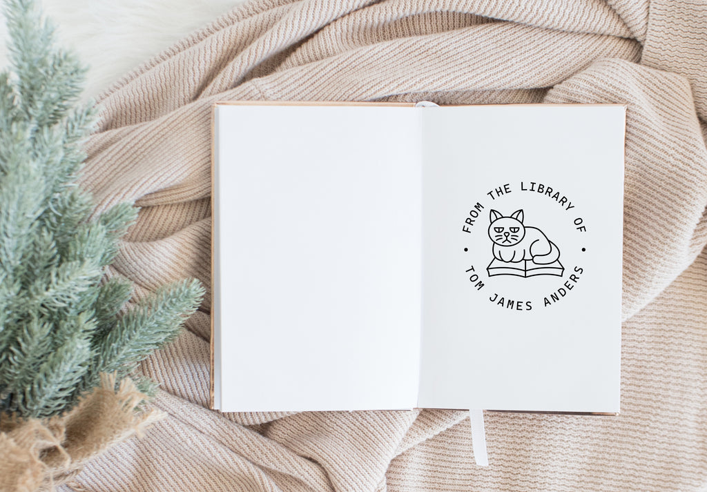 Book Stamp - Grumpy Cat