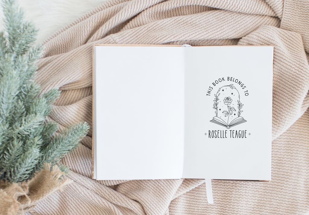 Book Stamp - Belle